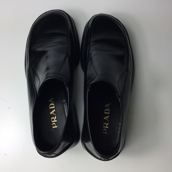 Authentic Prada women's Black shoes size 5.5 stock #69 - Picture 8 of 15